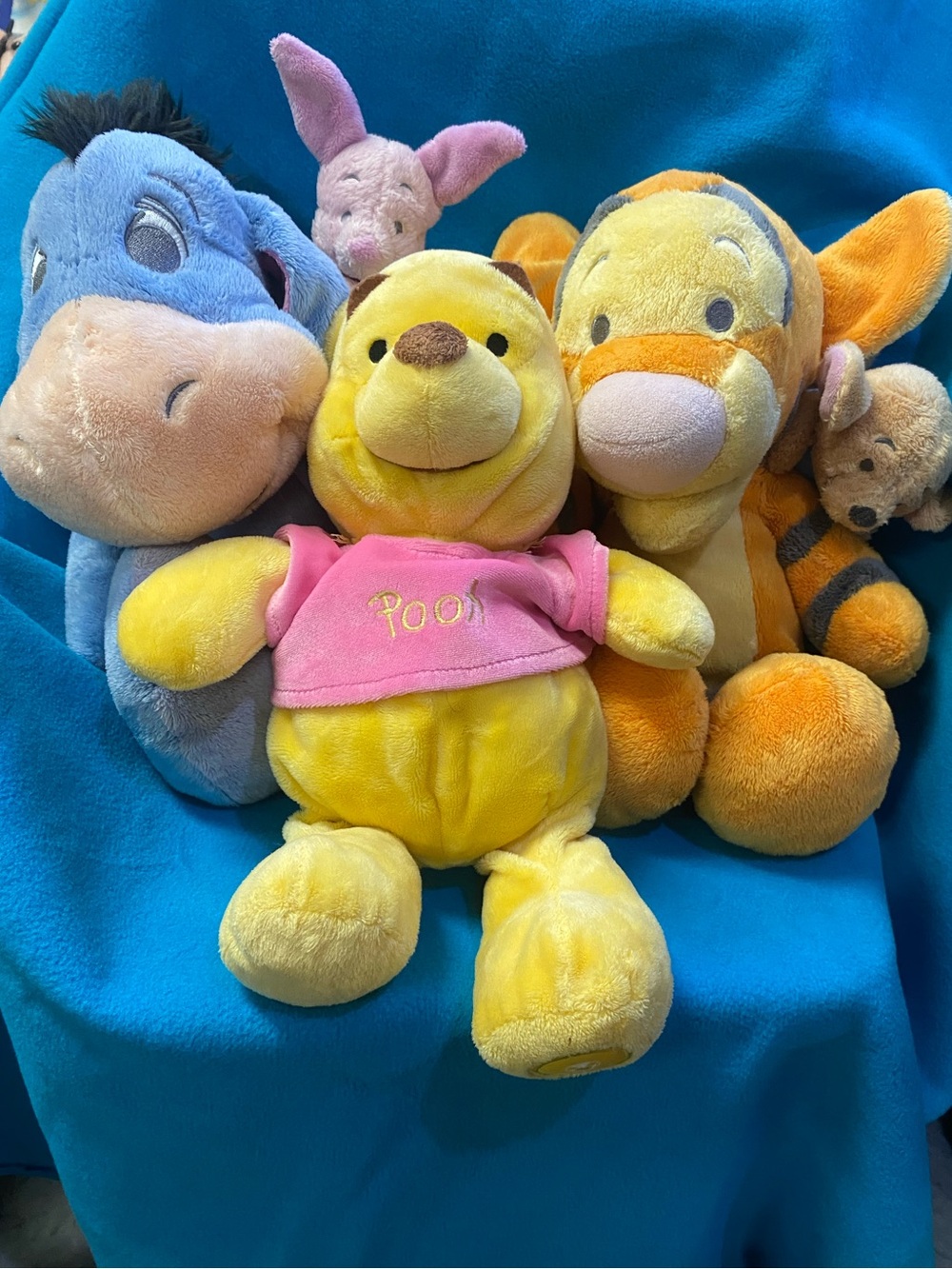 Disney Winnie the Pooh Plush Set of 3
